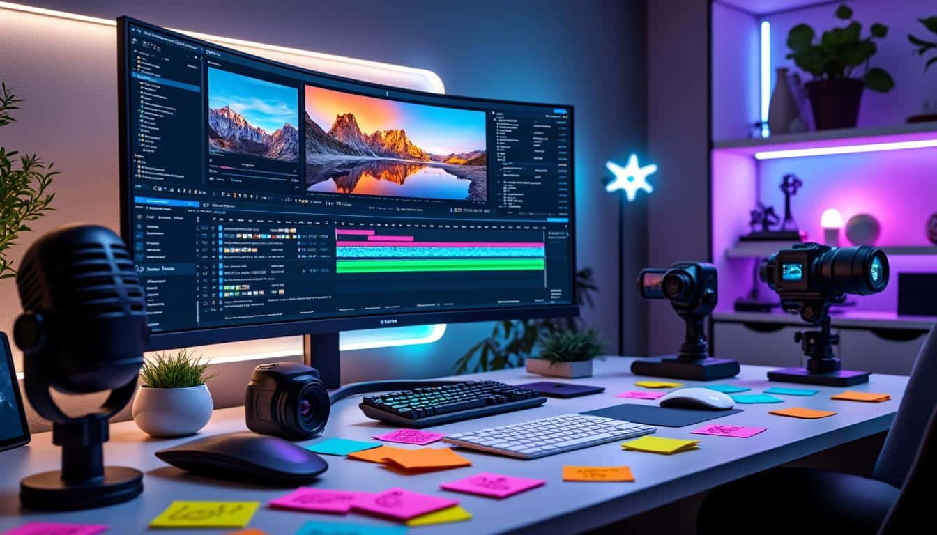 découvrez notre sélection des 10 meilleurs logiciels de montage vidéo en 2025 : fonctionnalités, avantages et conseils pour choisir celui qui correspond à vos besoins, que vous soyez débutant ou professionnel.