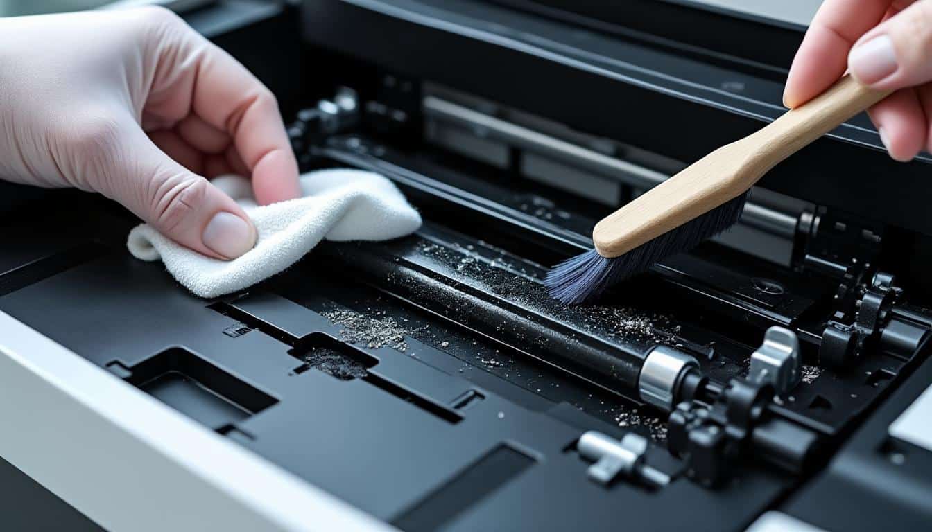 découvrez comment nettoyer efficacement votre imprimante laser pour éliminer traces et bourrages, et apprenez les astuces essentielles pour prévenir les pannes et prolonger la durée de vie de votre appareil.