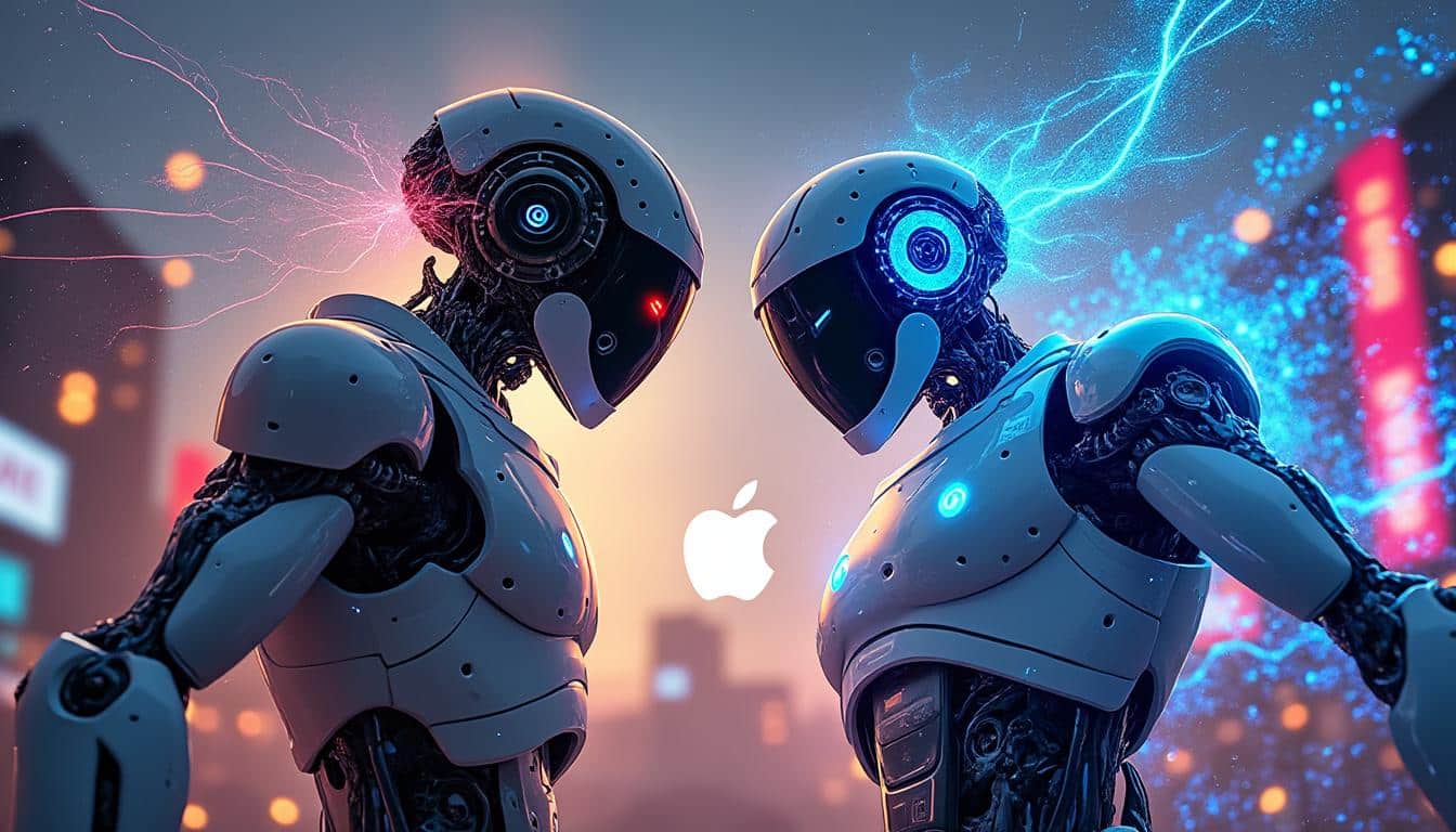 découvrez la bataille entre apple et google pour dominer l'ia embarquée sur iphone et pixel, et comment ces innovations transforment l'expérience utilisateur mobile.