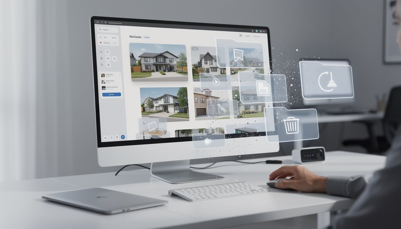 optimisez votre site web immobilier grâce à un nettoyage régulier de la médiathèque pour libérer de l'espace et améliorer les performances.