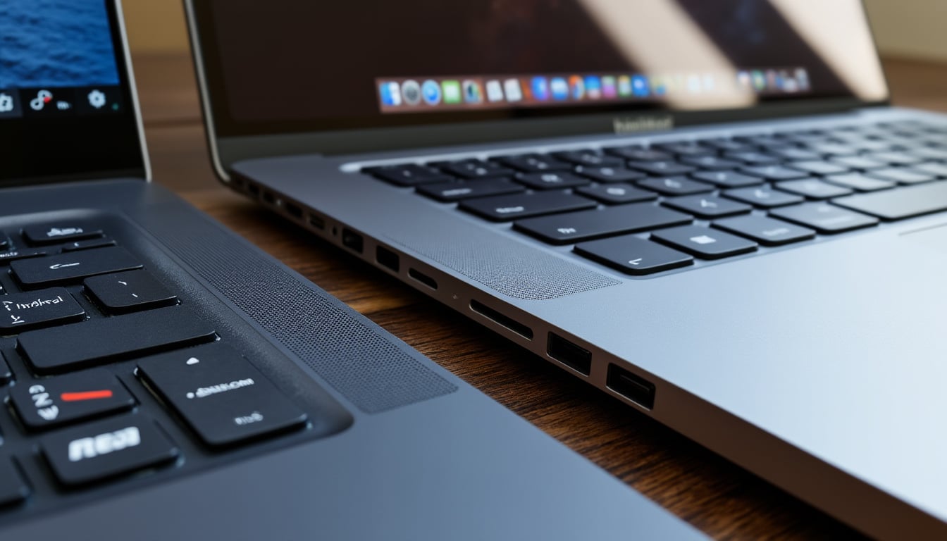 découvrez quel clavier est le plus confortable sur la durée entre le thinkpad et le macbook, pour un choix éclairé adapté à vos besoins de frappe quotidienne.