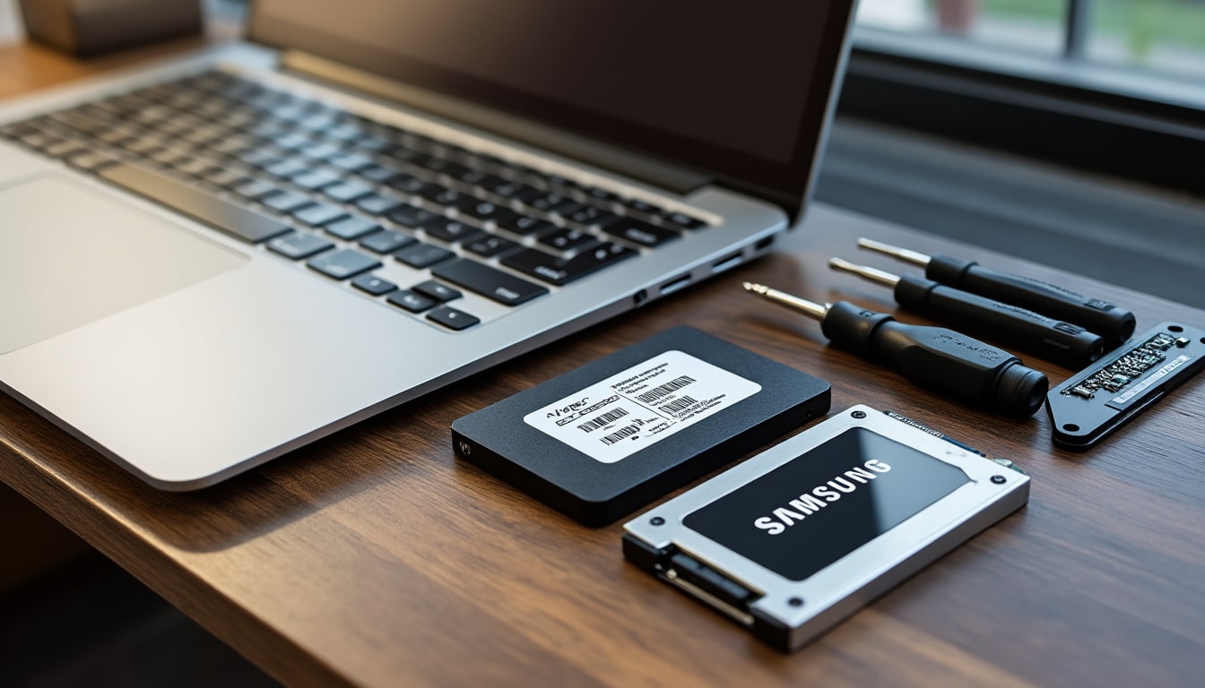 découvrez comment upgrader proprement le ssd de votre laptop avec des disques wd ou samsung pour améliorer ses performances et sa rapidité.
